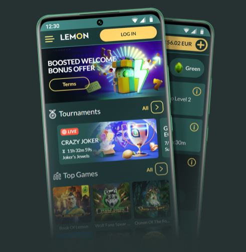 Nutze die Lemon Casino App auf jedem Gerät